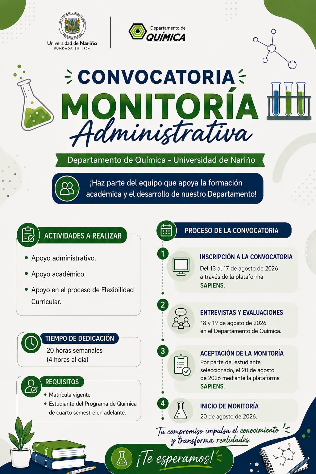 CONVOCATORIA MPNITORIA ADMIN