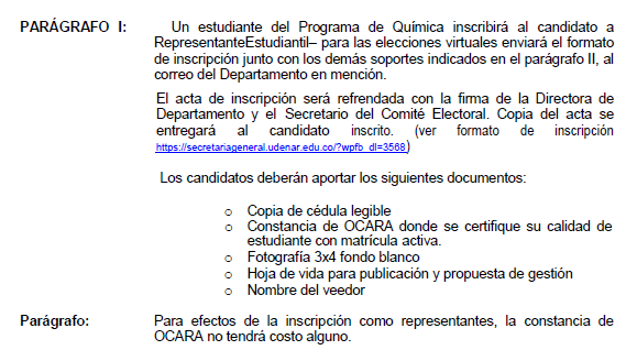 INSCRIPCIONES CANDIDATOS