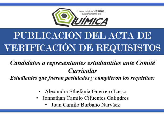 publicacion de requisistos representantes
