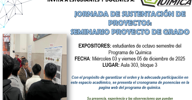 JORNADA DE SUSTENTACION DE PROYECTOS