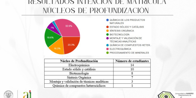 RESULTADOS NUCLEOS DE PROFUNDIZACION